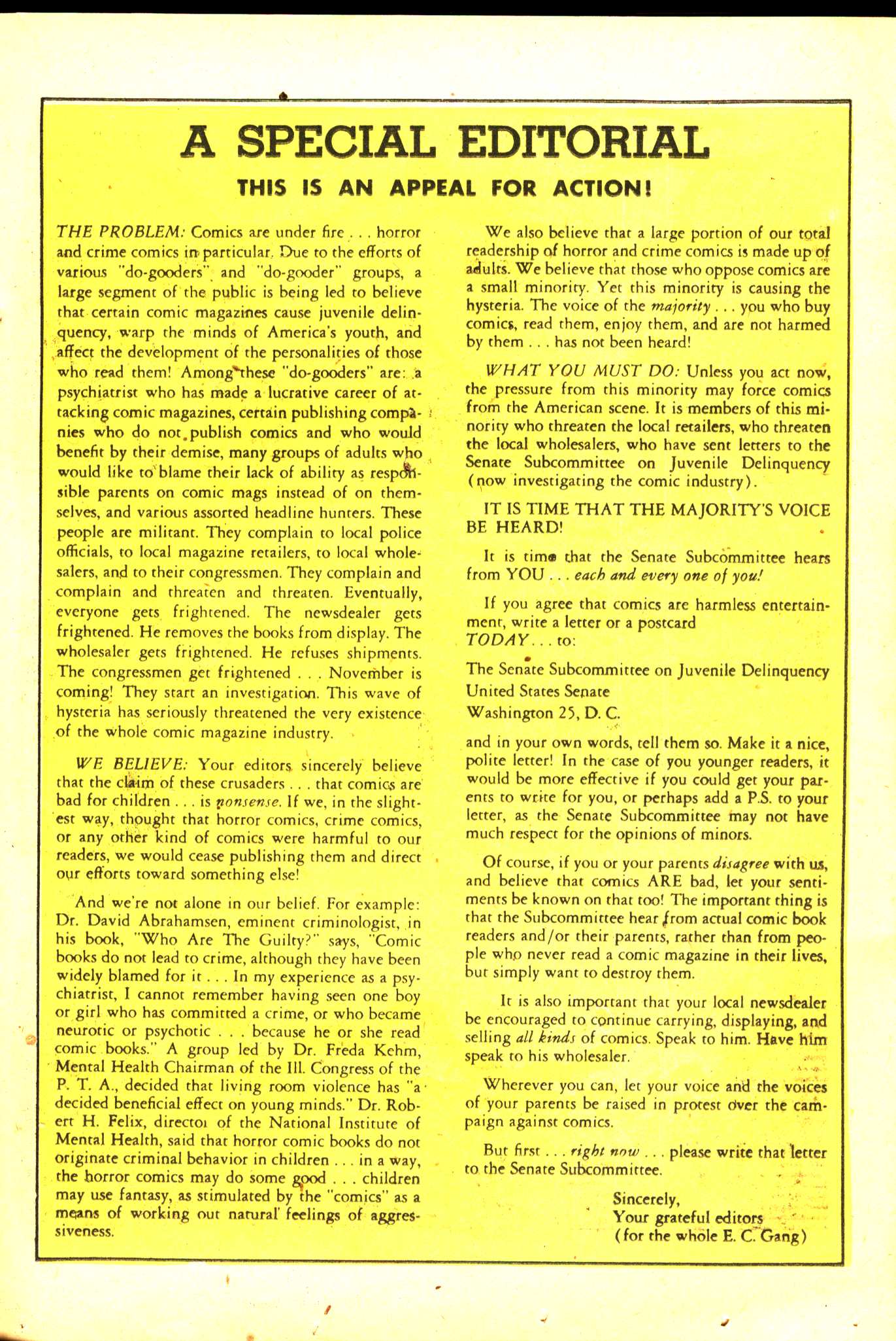 Read online Crime SuspenStories comic -  Issue #26 - 16