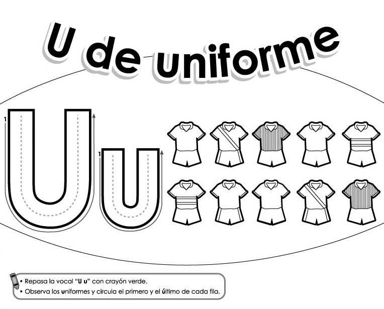 Vocal U | Rayito de Colores