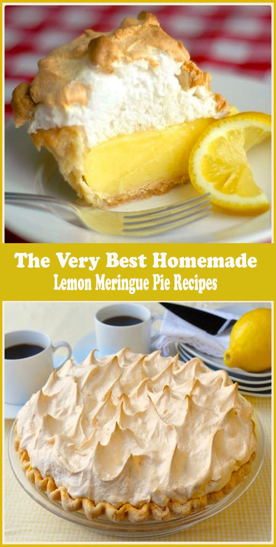 The Very Best Homemade Lemon Meringue Pie Recipes Recipes Simple