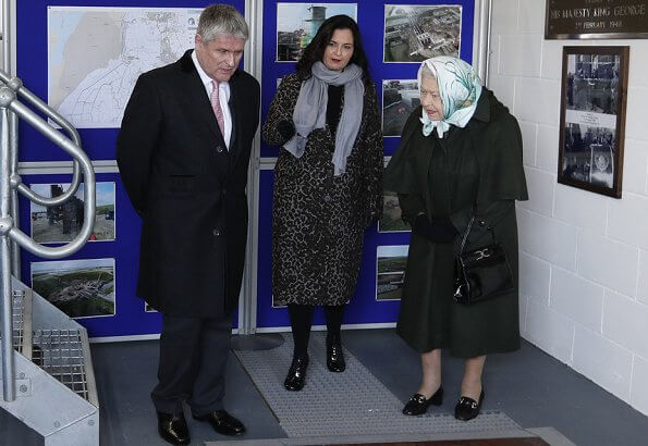 Queen Elizabeth opened a newly rebuilt facility 72 years after her father, King George VI, opened the original station
