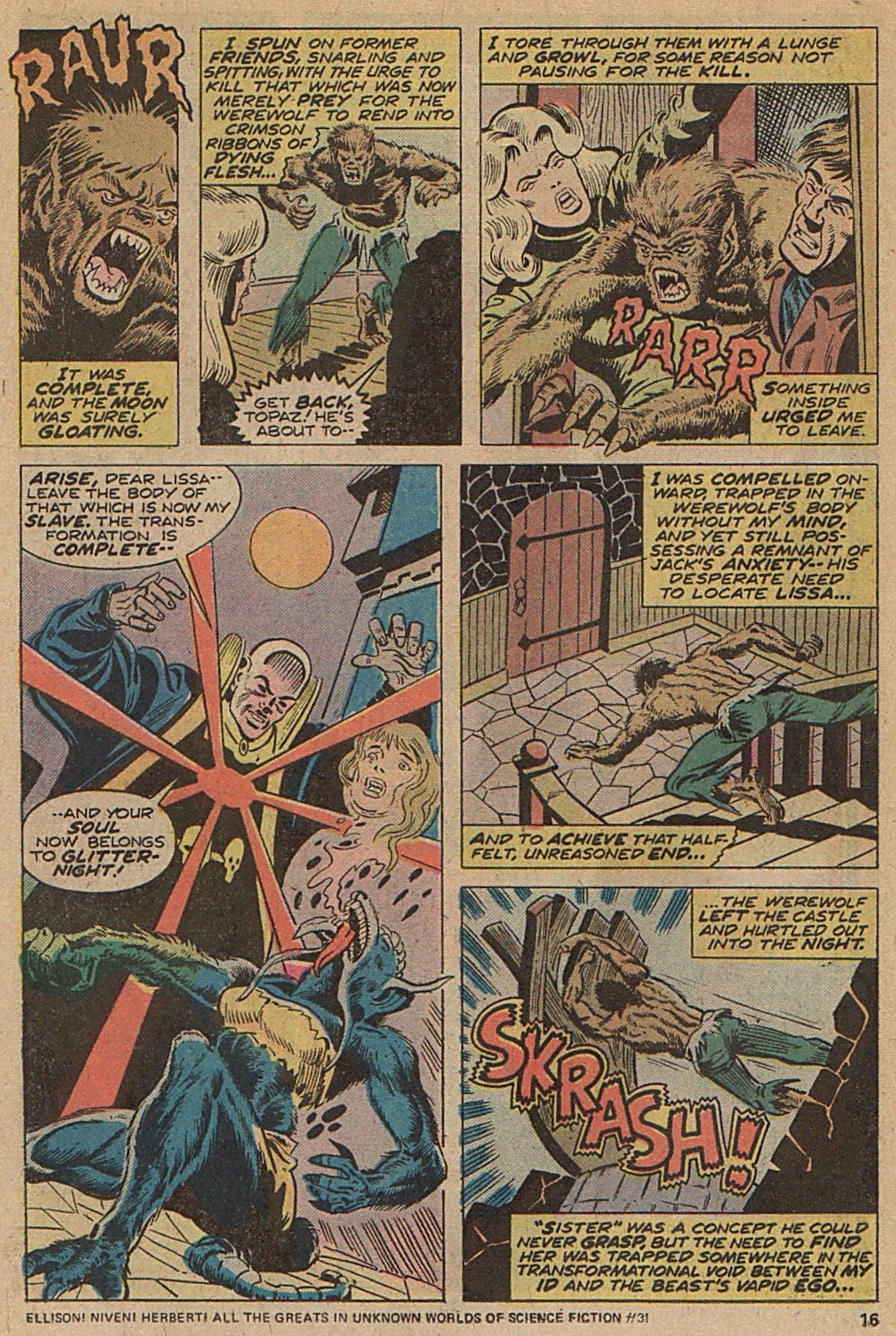 Read online Werewolf by Night (1972) comic -  Issue #30 - 11