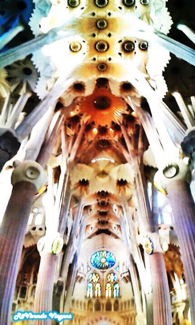 A Sagrada Família em Barcelona