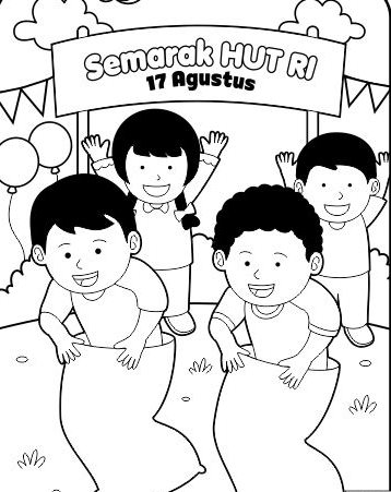 48+ Sketsa Gambar Gapura 17 Agustus Paling Modern Dan Minimalis