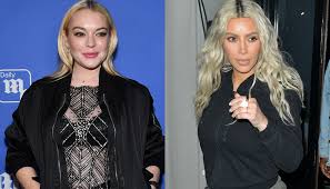Kim Kardashian y Lindsay Lohan protagonizaron una pelea en Instagram