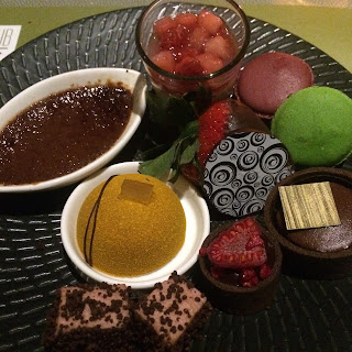 Club 55, Marina Bay Sands Hotel, chocolate and cheese buffet