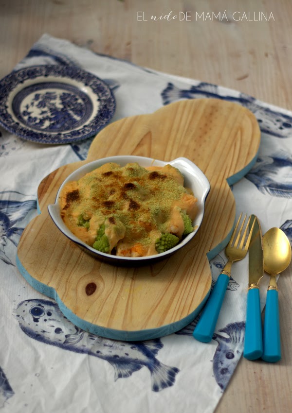 gratinado de romanescu