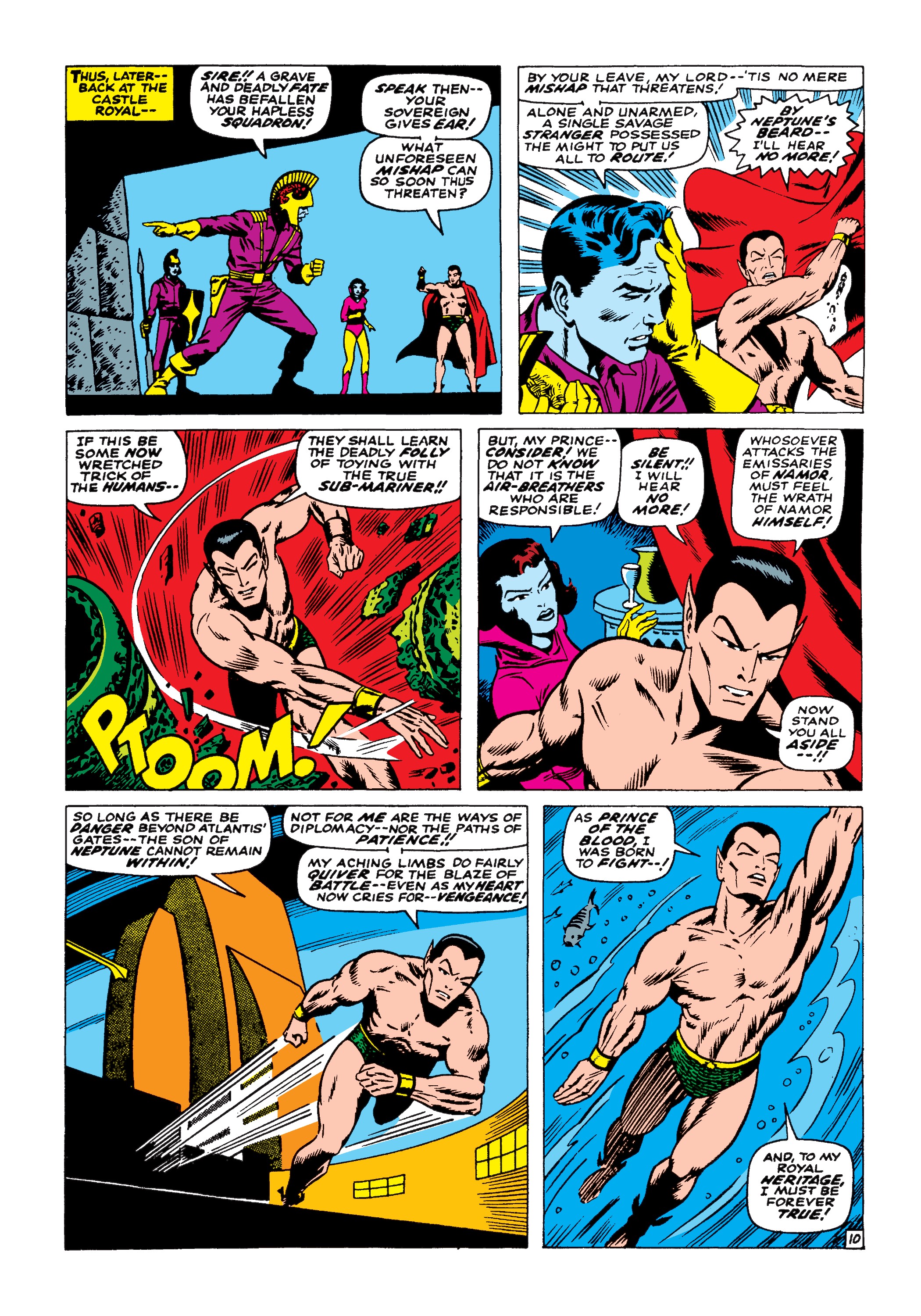 Read online Marvel Masterworks: The Sub-Mariner comic -  Issue # TPB 2 (Part 1) - 71