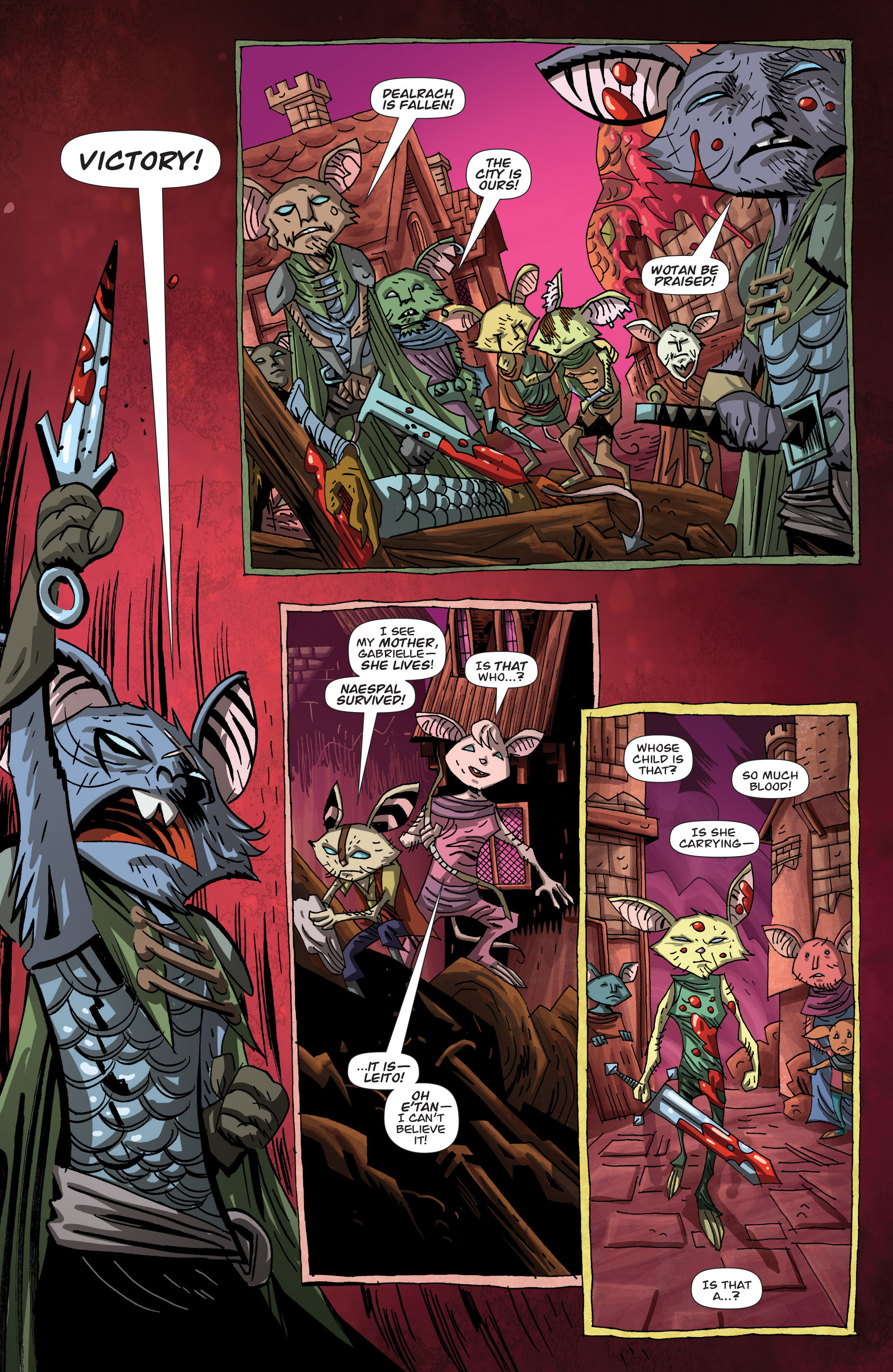 The Mice Templar Volume 5: Night's End issue 4 - Page 18