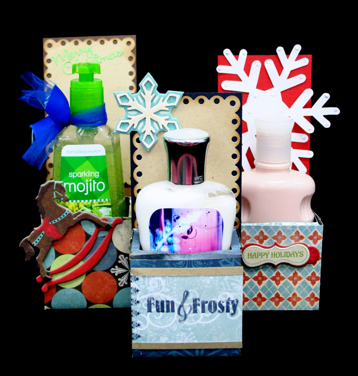 Oh My Crafts Blog: Day 12 - Christmas Lotion Boxes