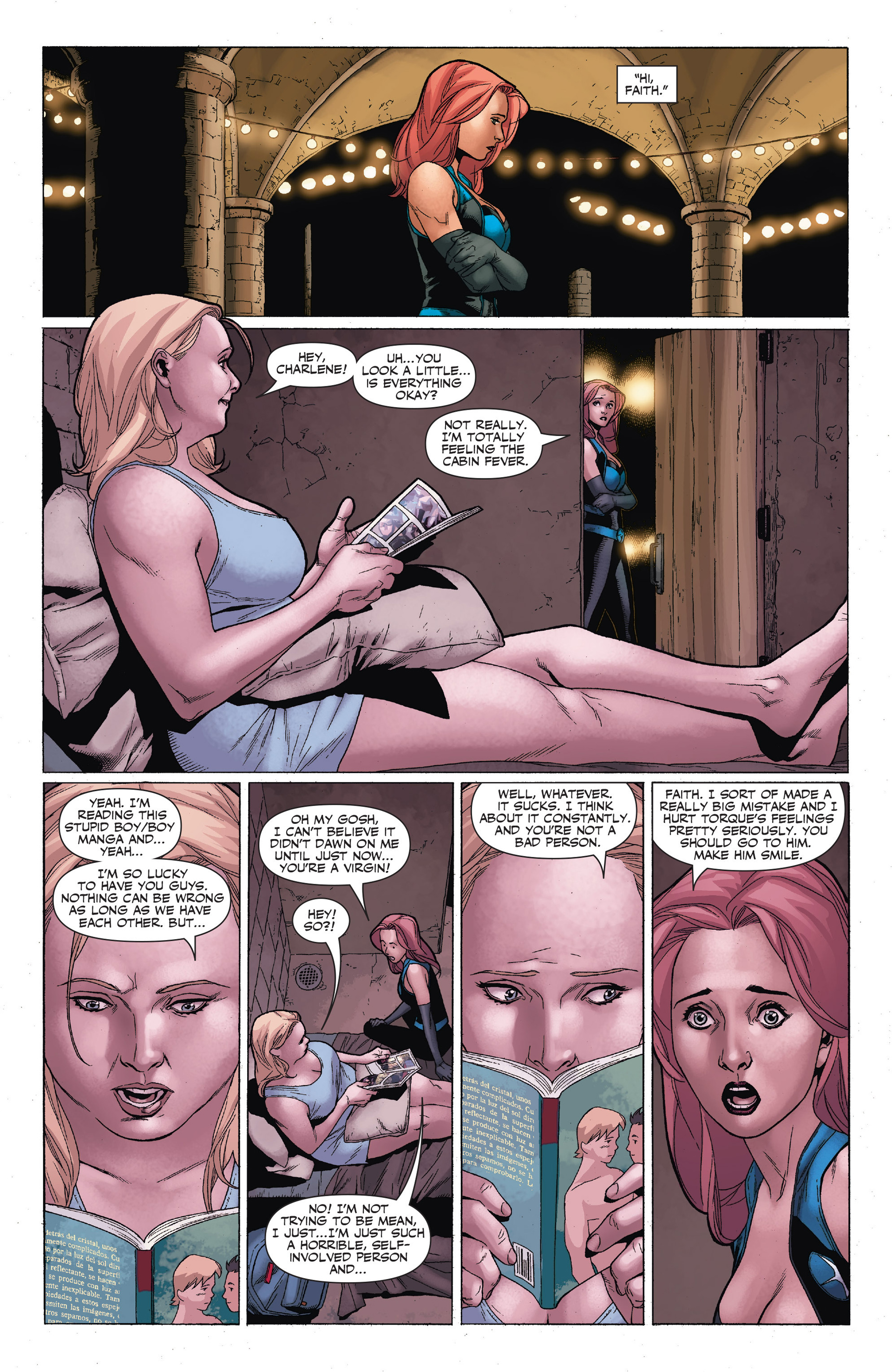 Read online Harbinger (2012) comic -  Issue #21 - 16