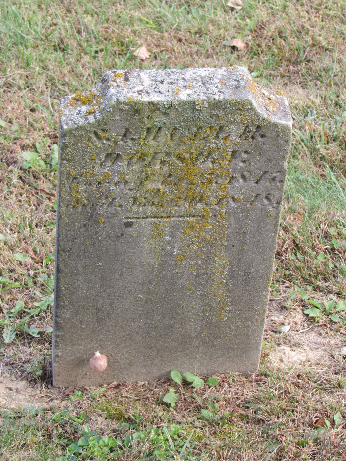 A Walk Through The Tombstones Greene County Chapel Cemetery