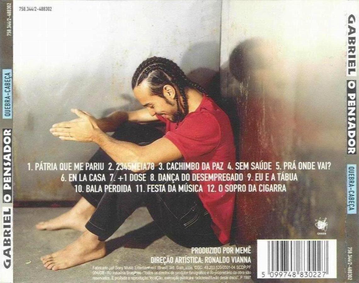 Mafia Rap Downloads Cd S Oficial M R D Gabriel O Pensador Quebra Cabeca