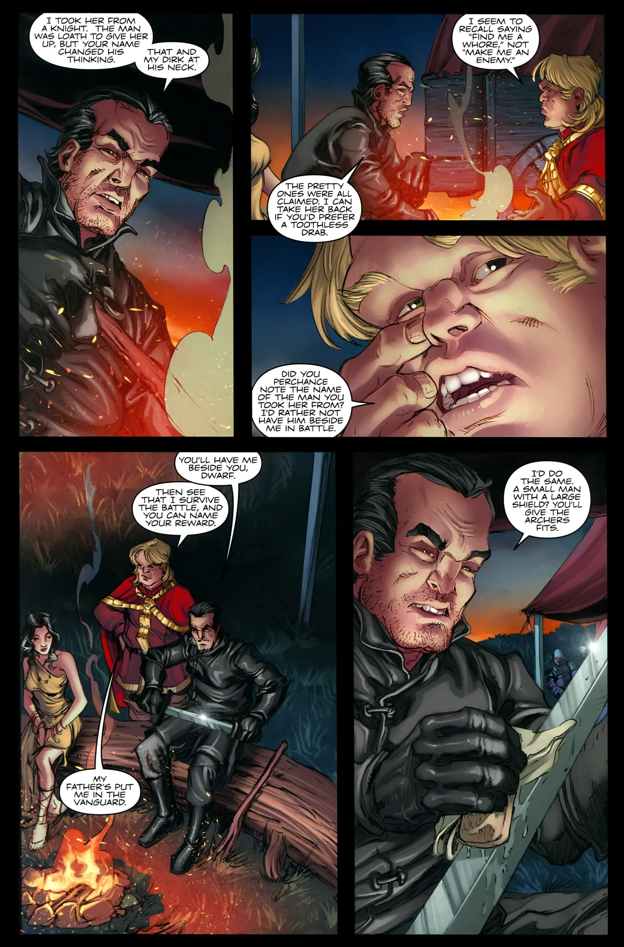 Read online A Game Of Thrones comic -  Issue #21 - 6