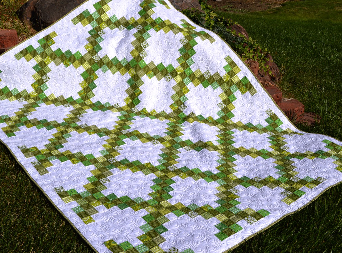 Happy Quilting Luck of the Irish Quilt