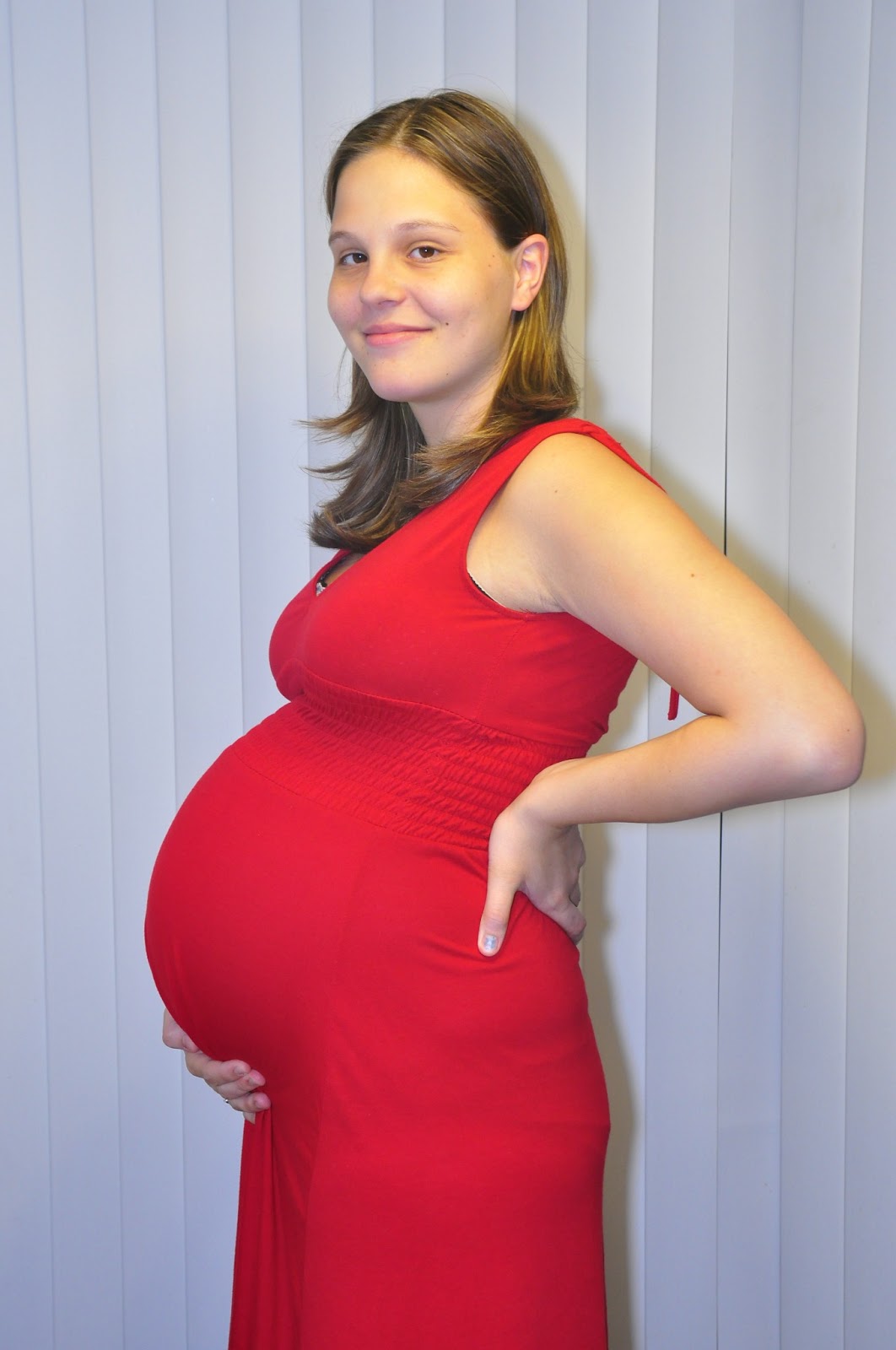 The Wonderful Journey Of Motherhood Belly Shot 34 Weeks 