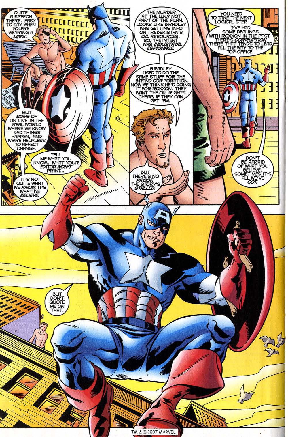 Read online Captain America (1998) comic -  Issue # Annual 1999 - 32