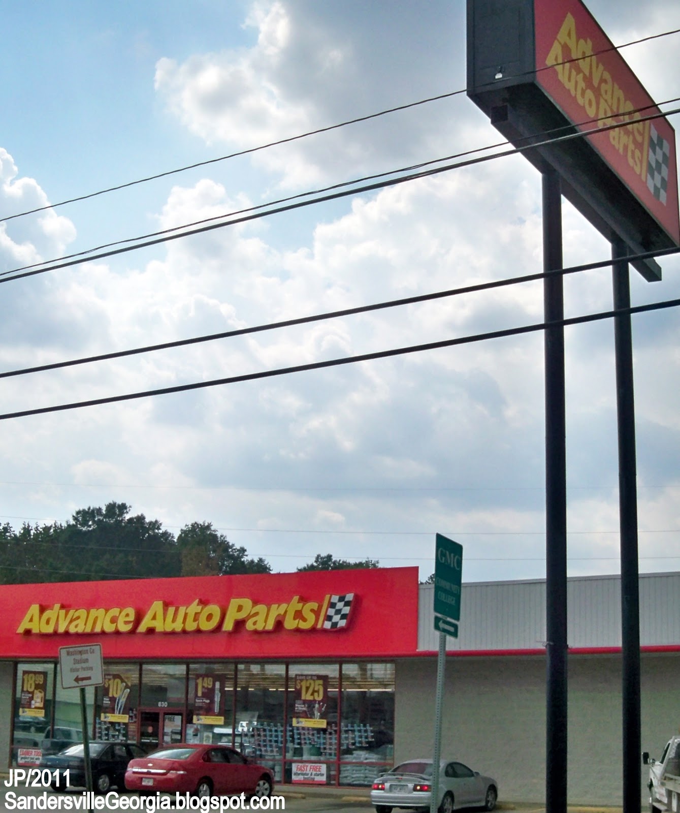 Advance Auto Parts Supply Store Washington County Sandersville GA.