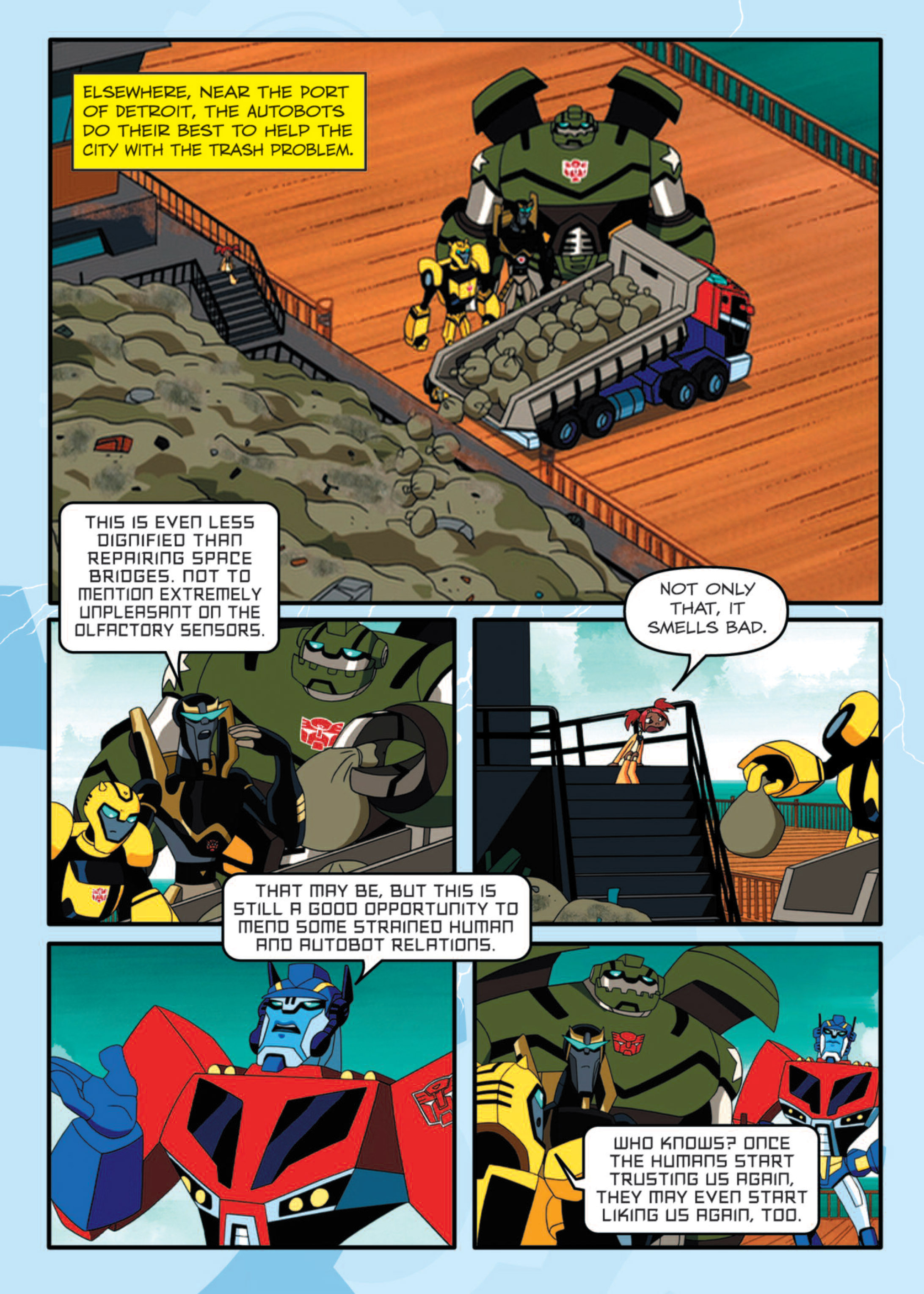 Read online Transformers Animated comic -  Issue #9 - 20