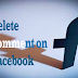 How can I Delete A Comment On Facebook