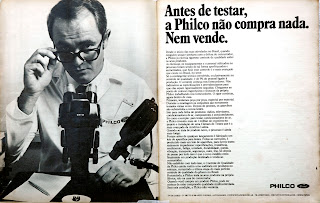 propaganda Philco - 1975. propaganda década de 70. Oswaldo Hernandez. anos 70. Reclame anos 70 . 