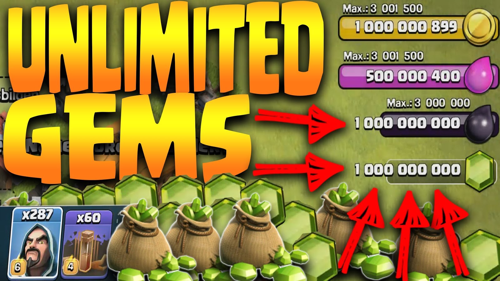 How To Get Unlimited Gems In COC? Here’s The best way! Glipter True