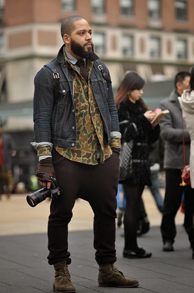 jaqueta jeans camuflada masculina