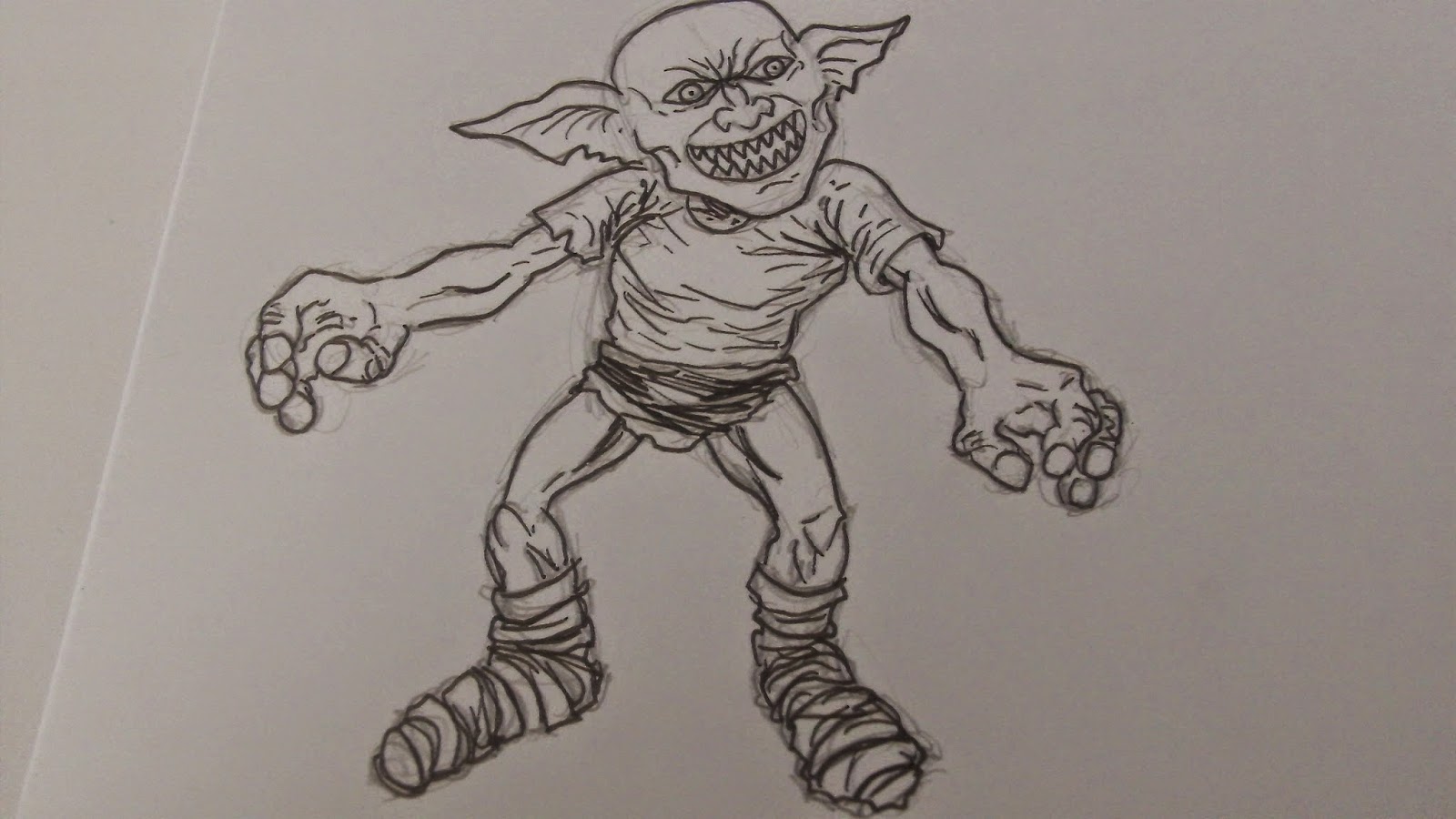 how to draw goblins