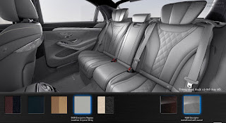 Màu nội thất Mercedes S450 L Luxury 2019 Nội thất Mercedes S450 L Luxury 2019 màu Xám Crystal 508