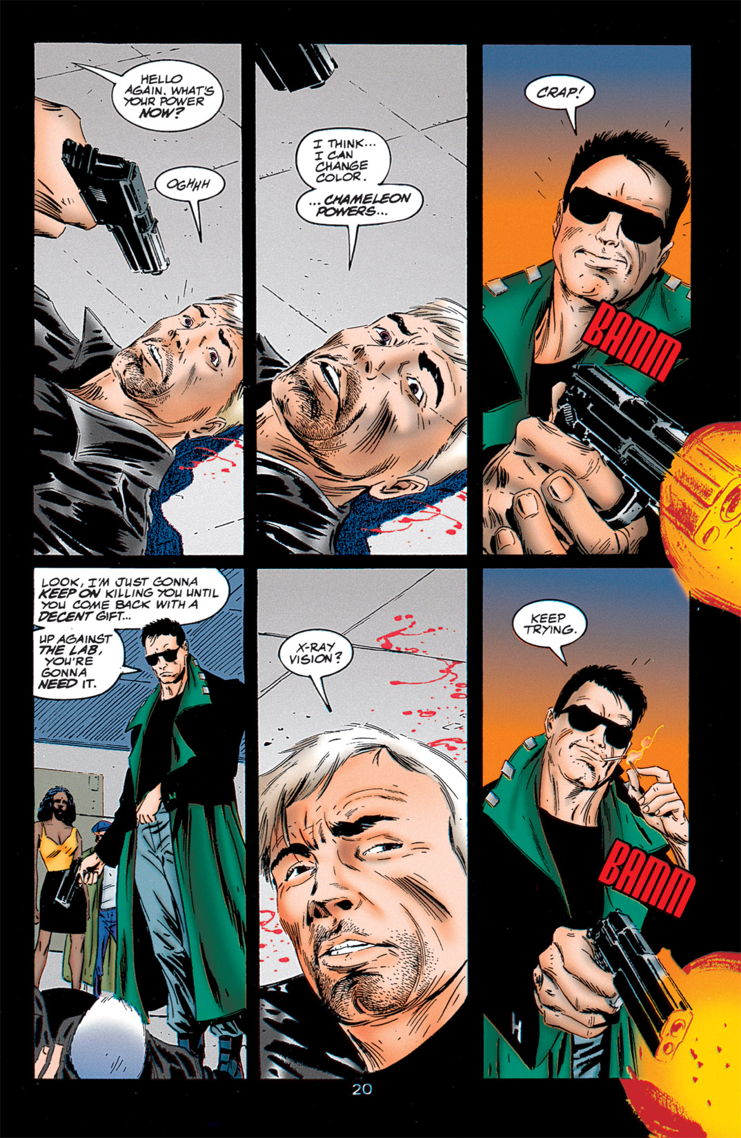 Read online Resurrection Man (1997) comic -  Issue #10 - 21
