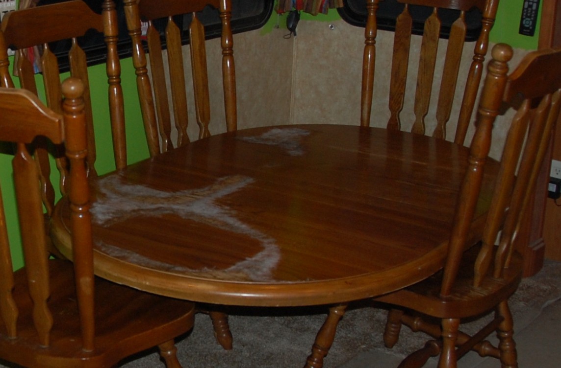 Kitchen table remodel