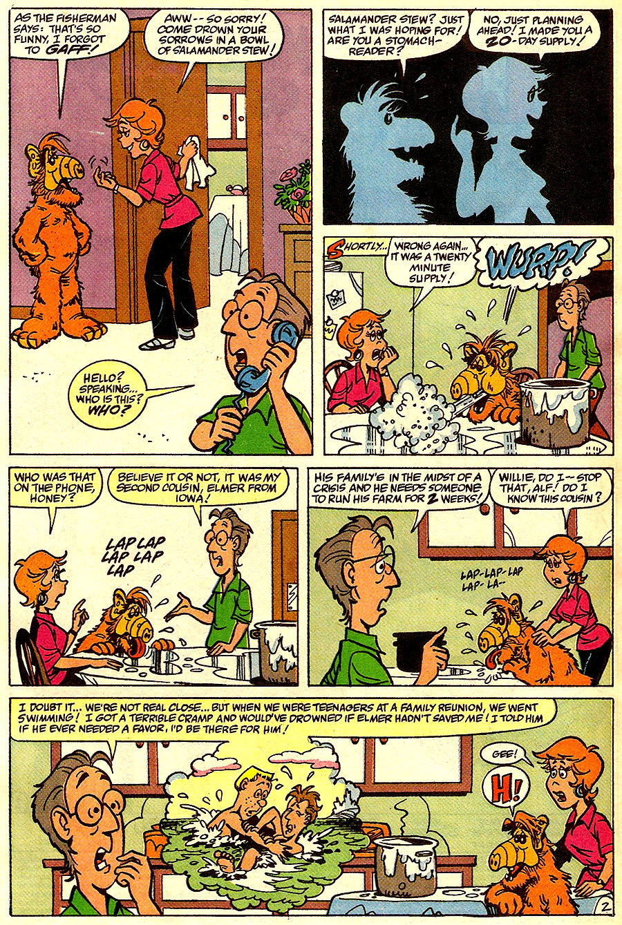 Read online ALF comic -  Issue #37 - 4