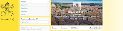 Nueva cuenta de Twitter del Papa Blog de Marketing Online y Creatividad