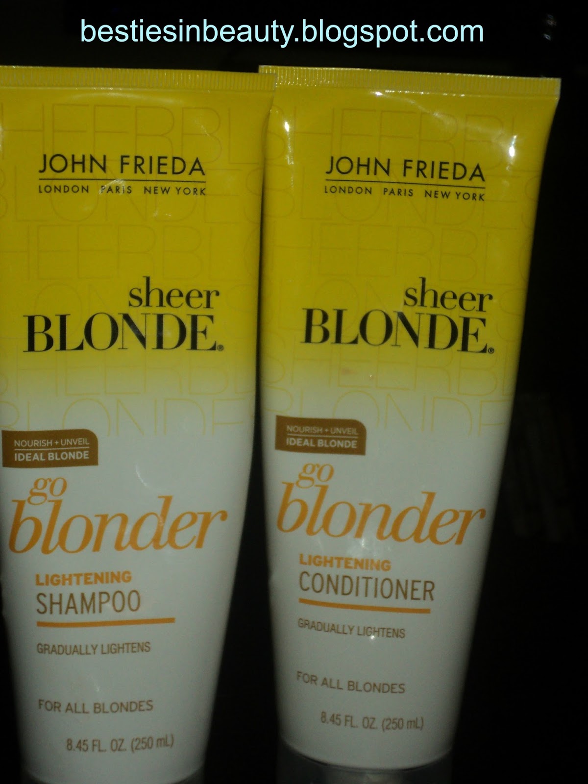 Help Me! Review Time! John Frieda Go Blonder Shampoo/Conditioner