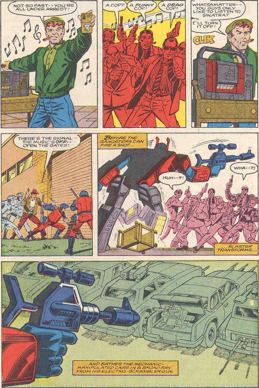 Read online The Transformers (1984) comic -  Issue #28 - 20