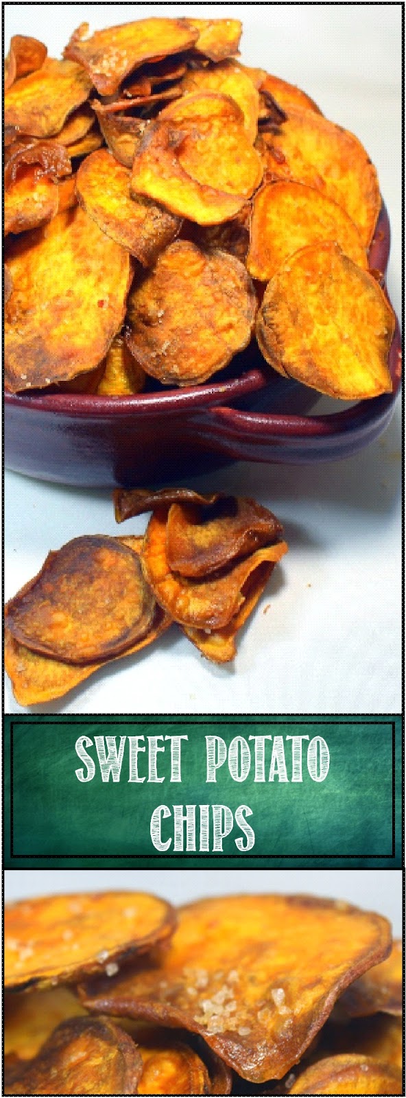 52 Ways to Cook Sweet Potato CHIPS with Seasoned Sea Salt (BACON SALT