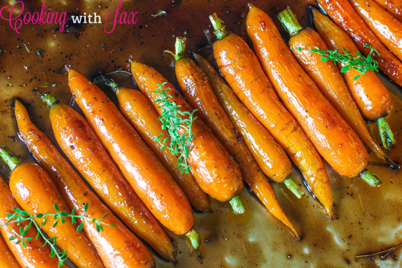 Cooking with Jax Balsamic Glazed Carrots