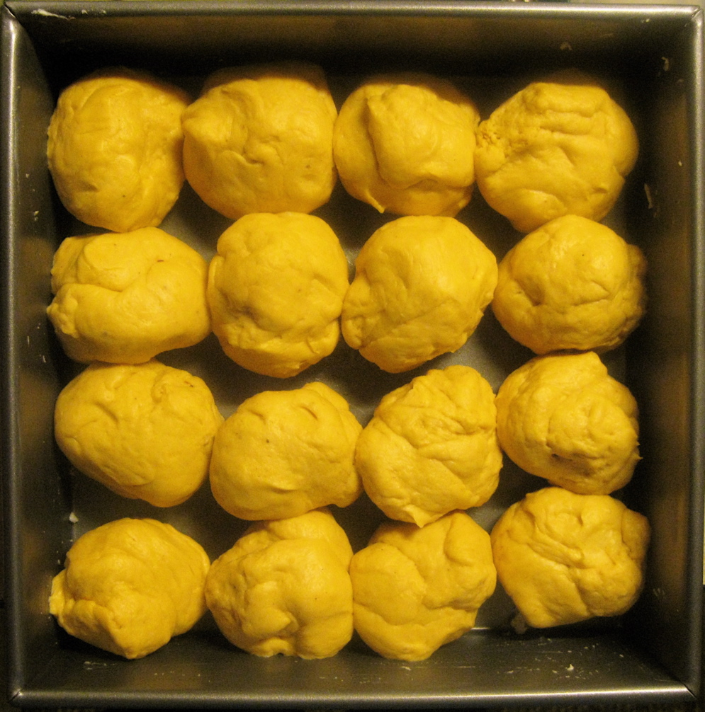 Dust with Flour Recipe for Pumpkin Nutmeg Dinner Rolls