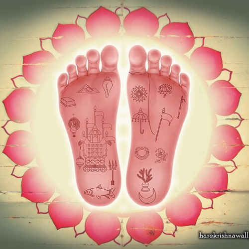 Radha Rani's Lotus Feet