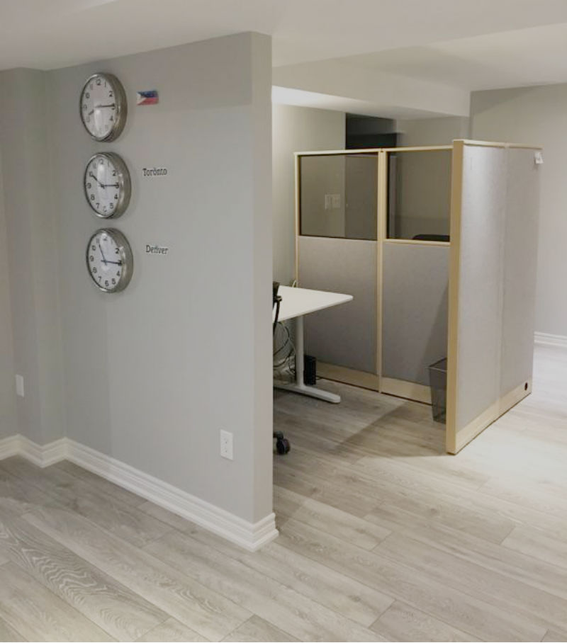 Toronto Custom Concepts Blog Basement Office Renovation TorontoCC