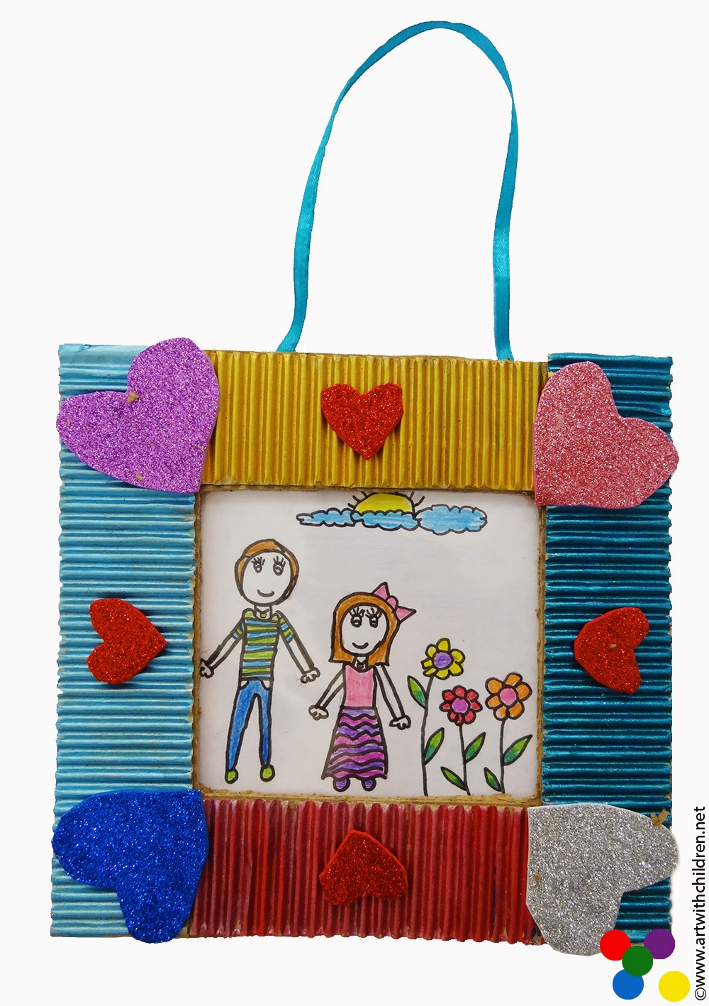 Decorative cardboard frames