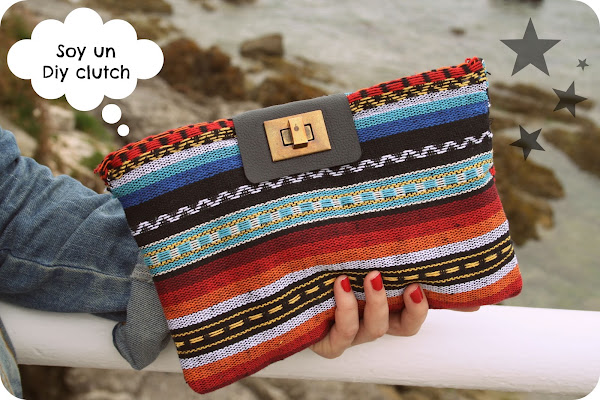 Diy: Cómo hacer un clutch étnico