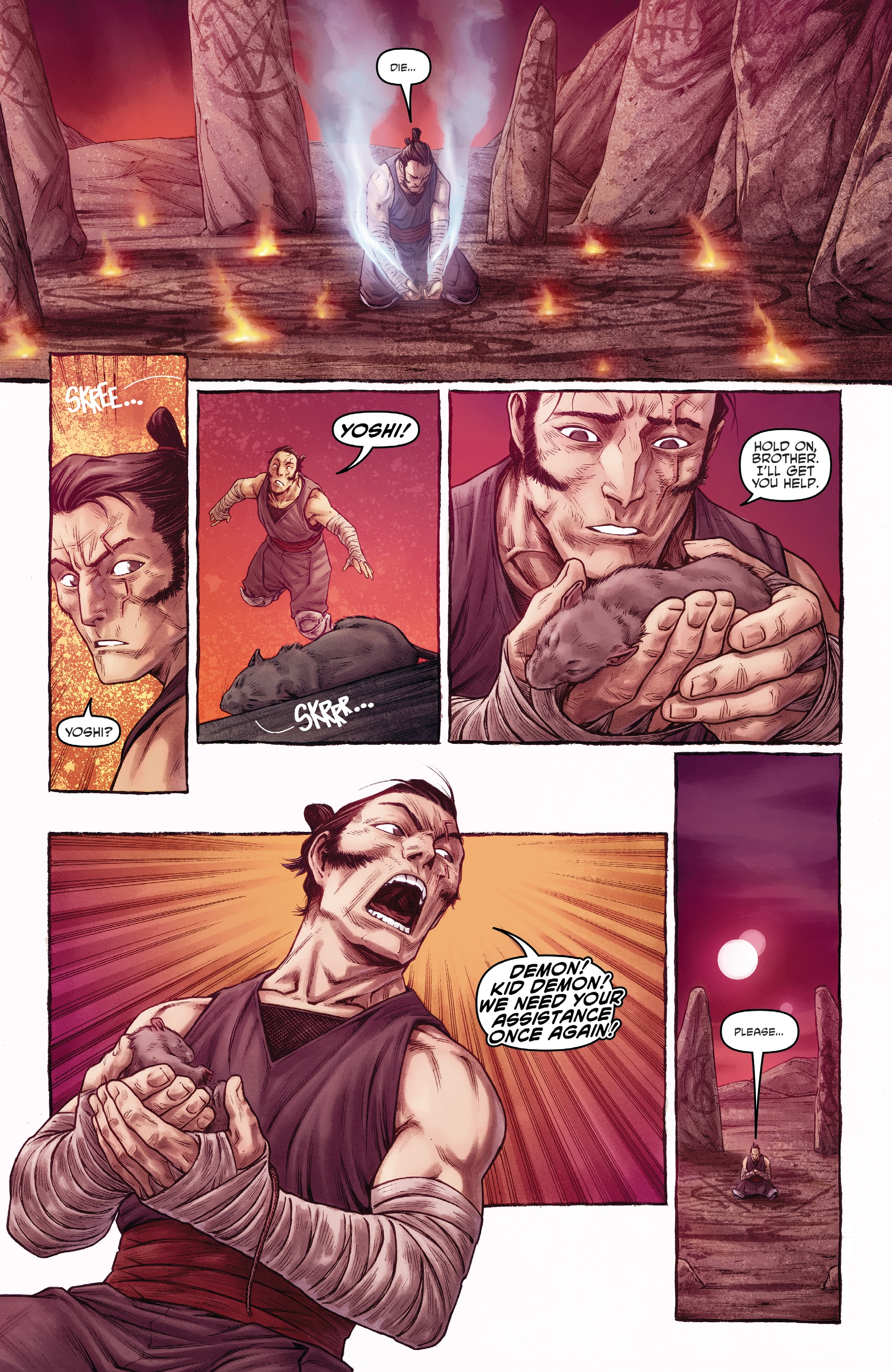 Read online Teenage Mutant Ninja Turtles: Shredder in Hell comic -  Issue #3 - 15