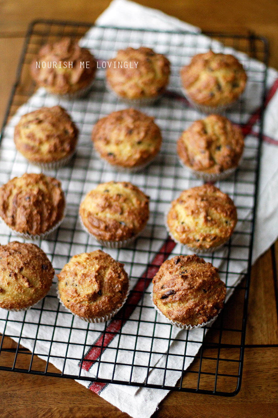Nourish me lovingly Grainfree almond muffins (PALEO, V)
