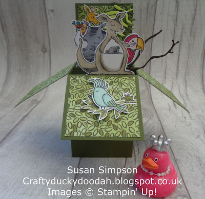 #lovemyjob, #stampinupuk, Animal Outing, Bird Banter, Craftyduckydoodah!, Stampin' Up! UK Independent  Demonstrator Susan Simpson, Supplies available 24/7 from my online store, Stamp 'N Hop, 