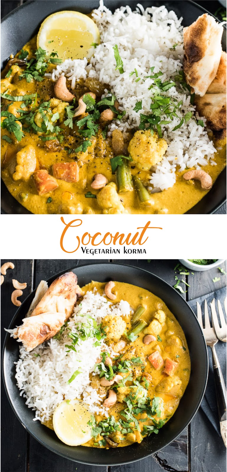 Coconut vegetarian korma Recipe Spesial Food