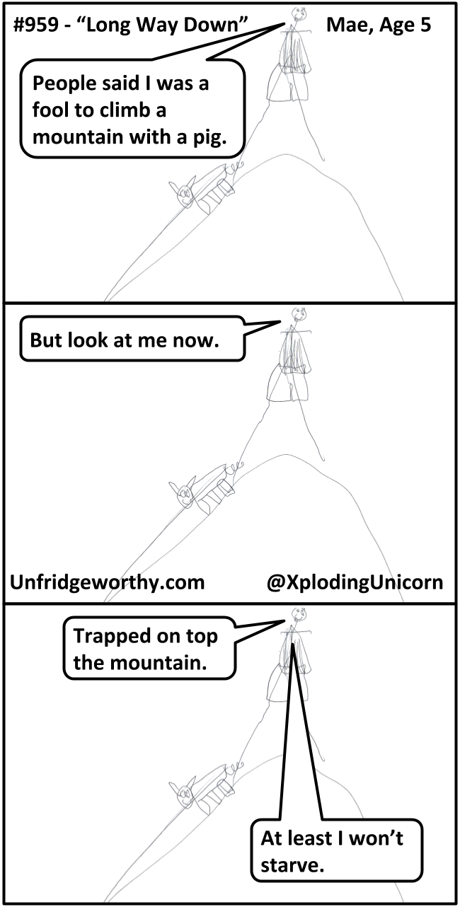 Unfridgeworthy Long Way Down