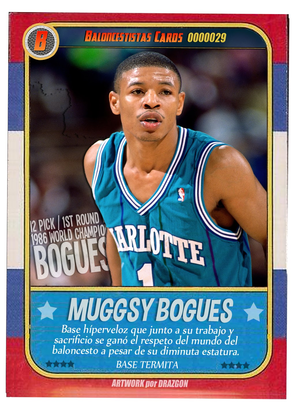 Baloncestistas jugadores, jugadores y jugadores. Bogues, Muggsy