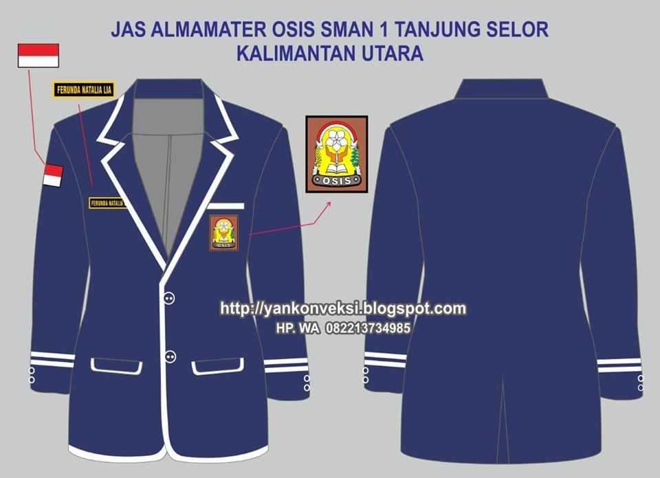 JAKET ALAMET SMA TANJUNG SELOR