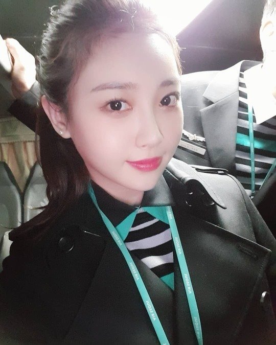 Yura plays flight attendant for a day