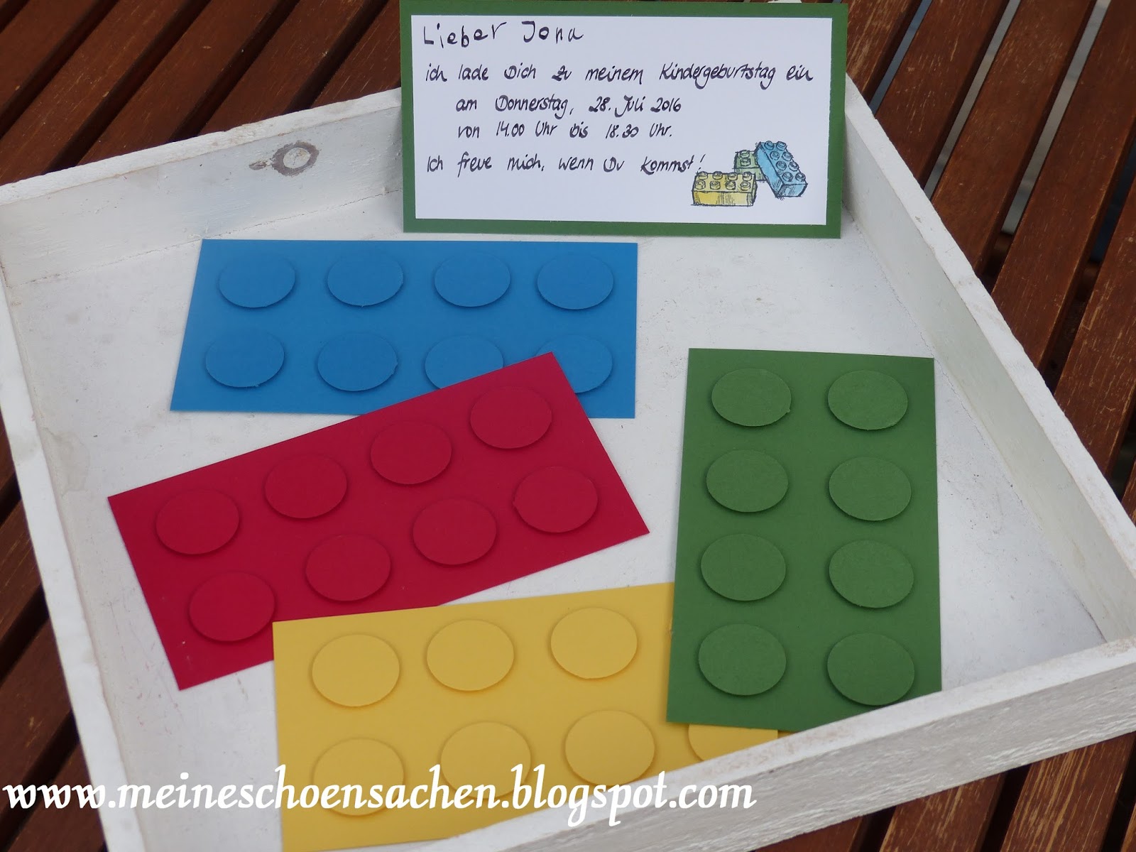 Meine Schönsachen Kindergeburtstag für Jungs LegoGeburtstag